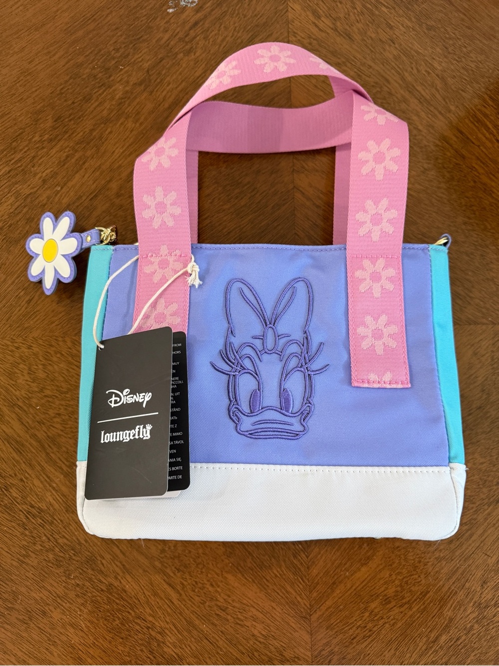 ✨ NEW Loungefly Daisy Duck 85th Anniversary Mini Tote Crossbody Bag (NWT)✨